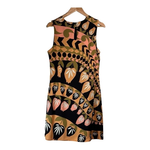 Flora Bea Silk Ellis Dress in Giddy Up Print NWT - Picture 3 of 8